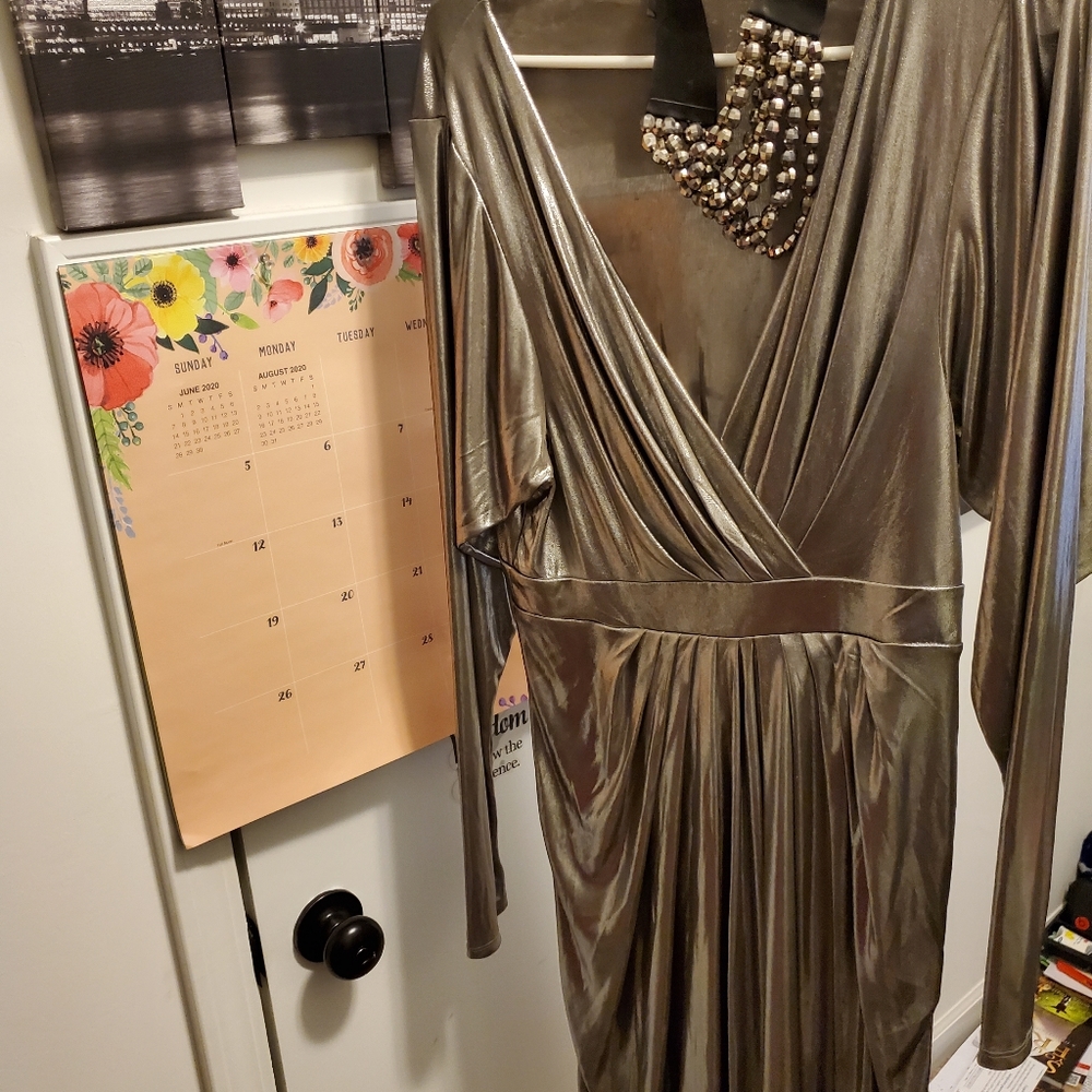 Silver Pewter dress